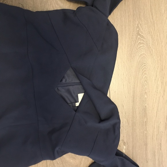 Lavish Alice Navy Blue Cut Out Dress - Picture 3 of 6